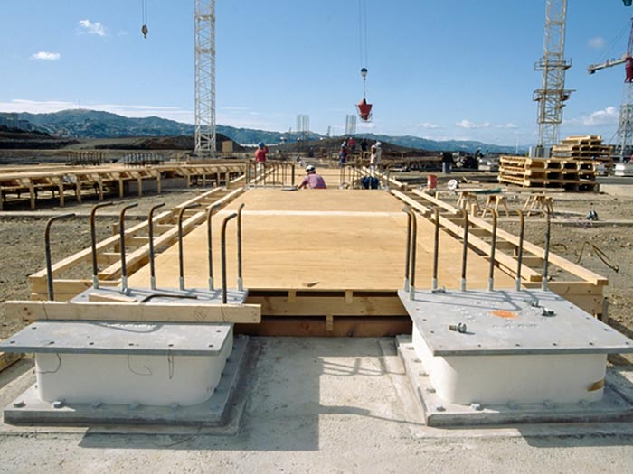 Te Papa's base isolators