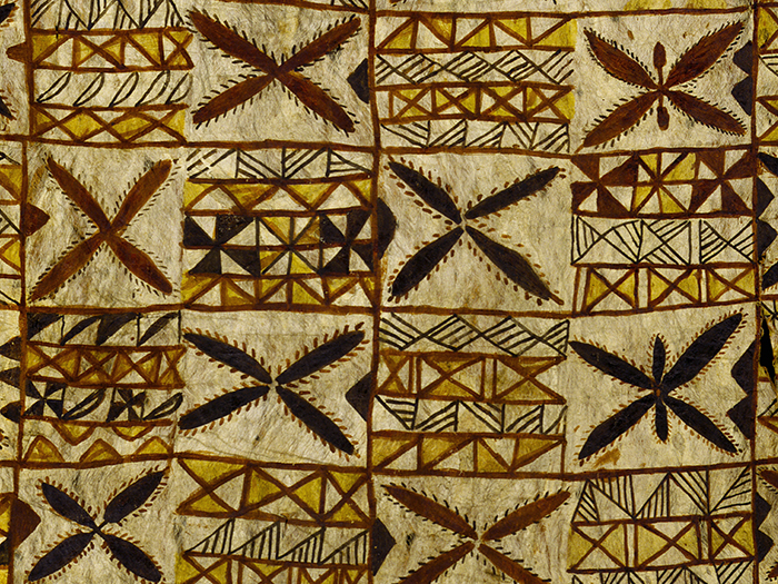 Siapo mamanu (tapa cloth) 1890s