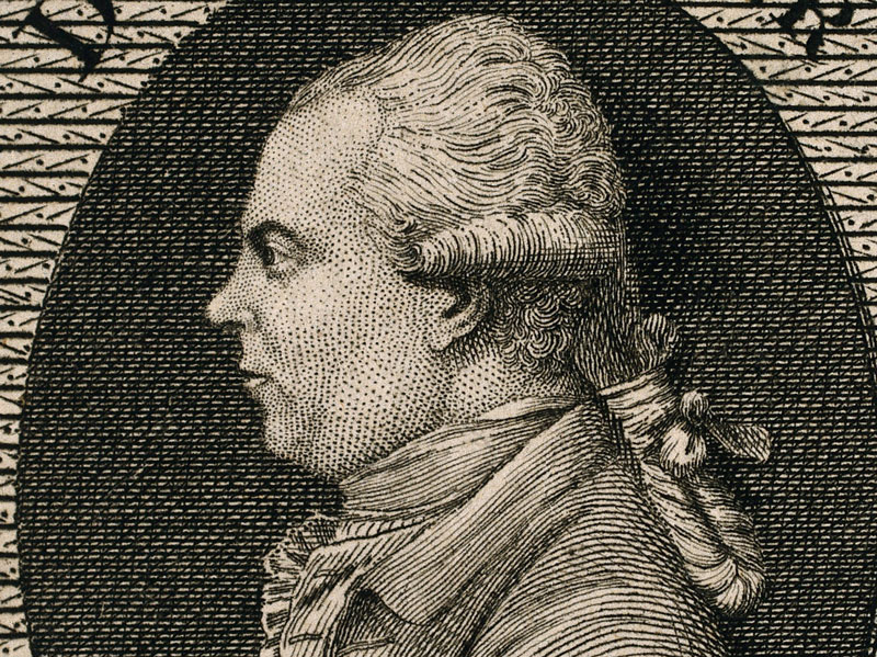 Line engraving of Solander